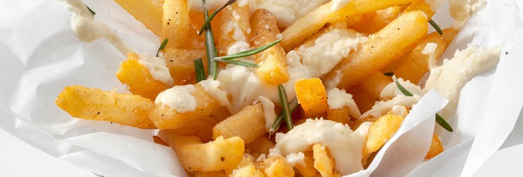 White Truffle Garlic Aioli Fries
